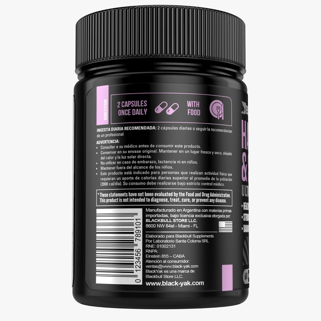 HAIR,NAILS & SKIN X 60 CAP