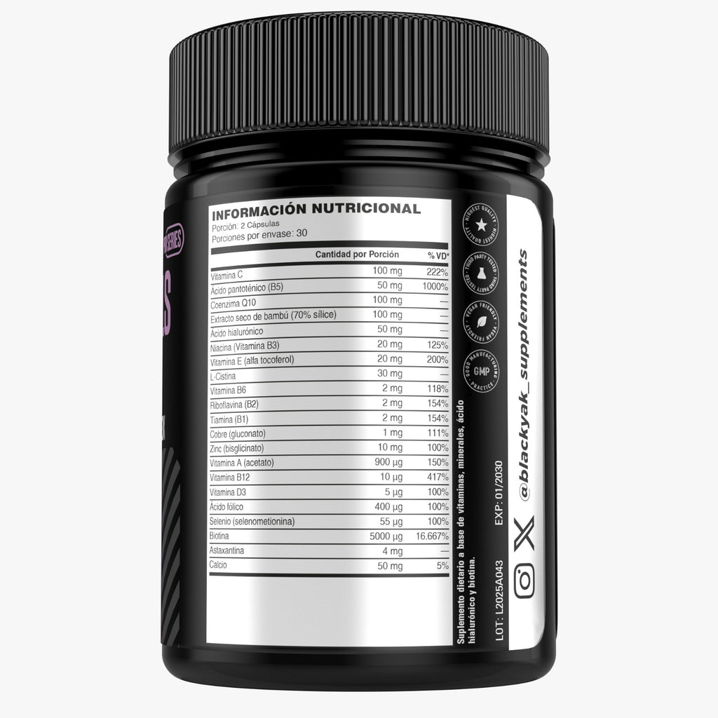 HAIR,NAILS & SKIN X 60 CAP