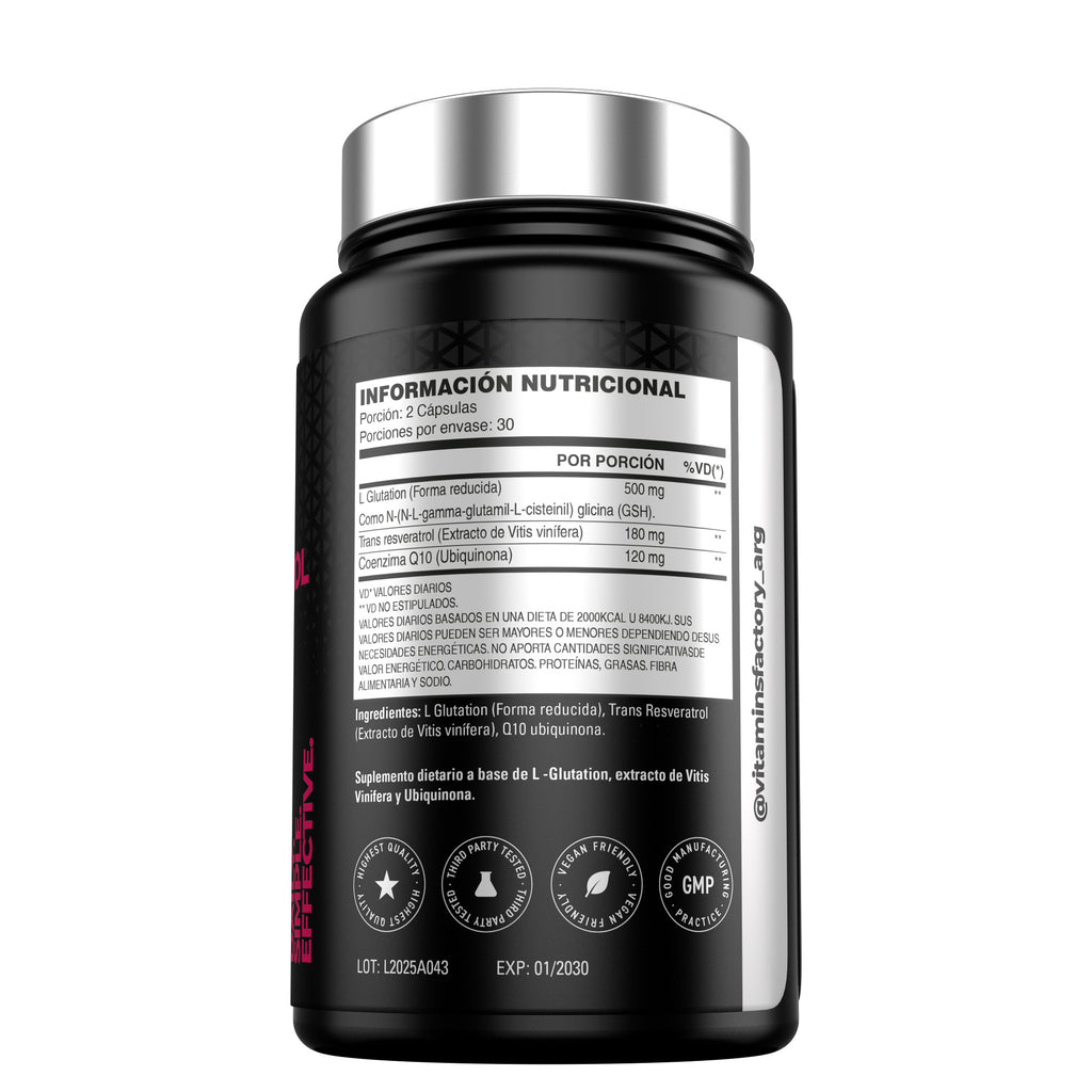 TRANS RESVERATROL COMPLEX 800mg 60 caps