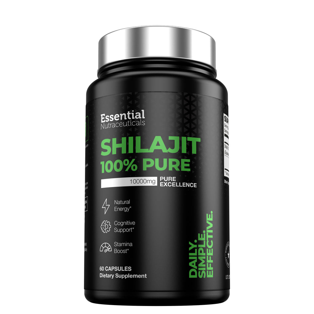 SHILAJIT 100% PURE 10000 mg 60 capsulas