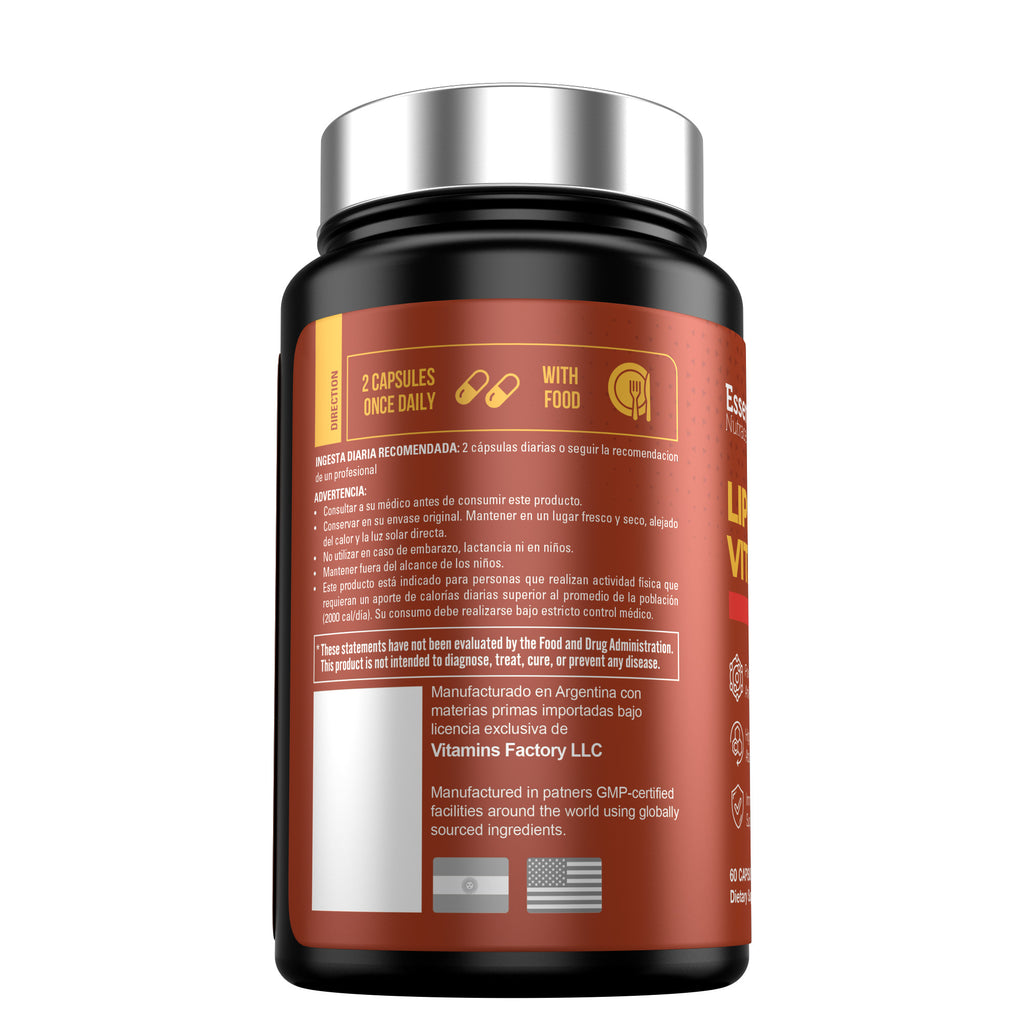 VITAMINA C LIPOSOMAL 1200mg