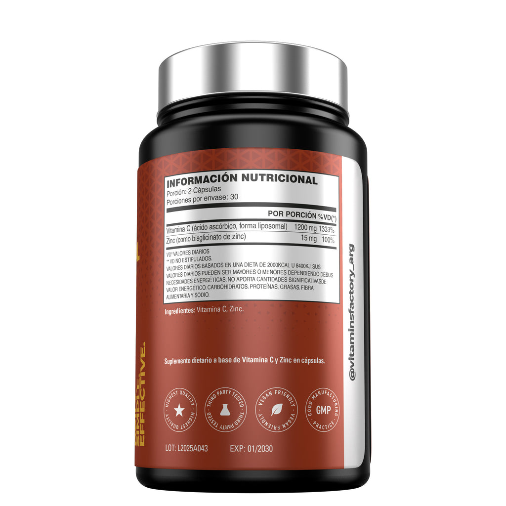 VITAMINA C LIPOSOMAL 1200mg