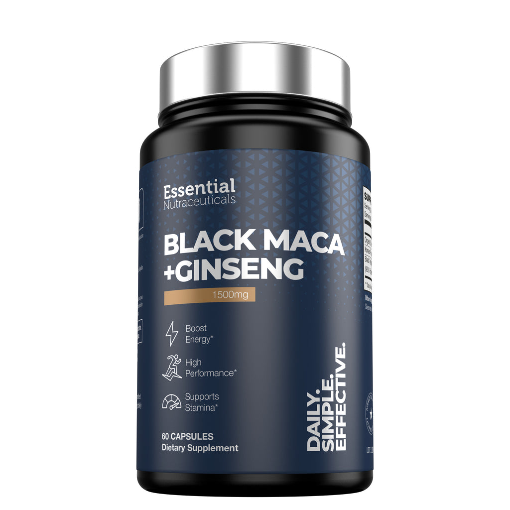 BLACK MACA + GINSENG 1500mg | 60 Caps