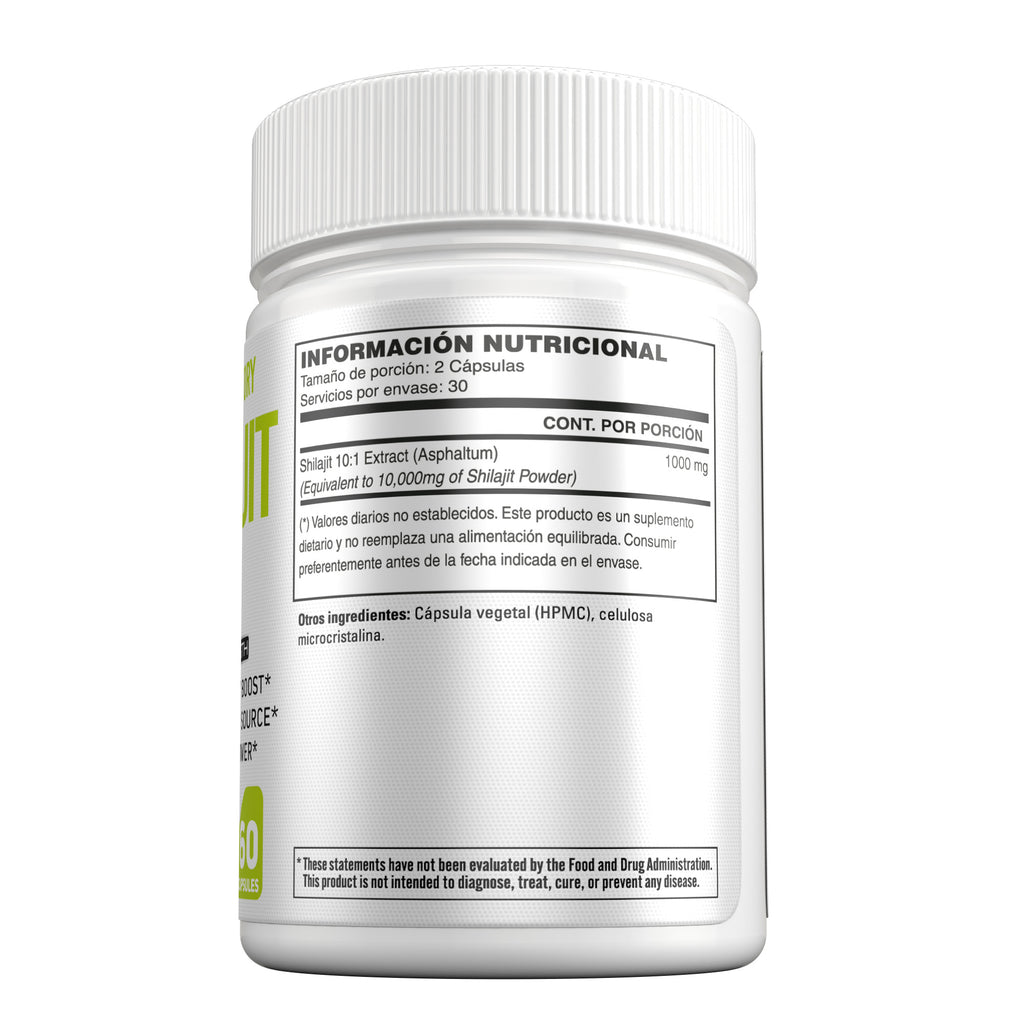 SHILAJIT 10 en 1 EXTRA STRENGTH
