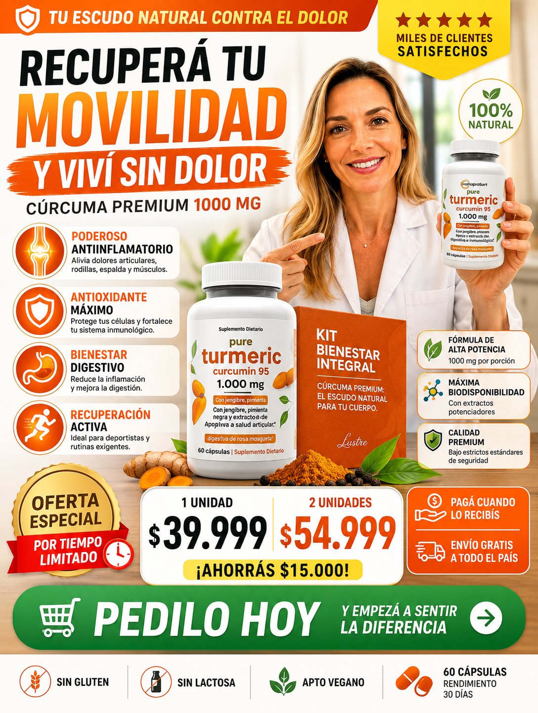 Cúrcuma antiflamatoria